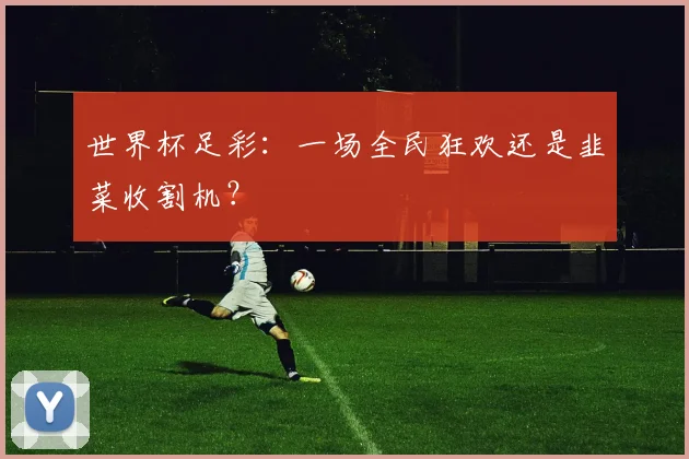 世界杯足彩:一场全民狂欢还是韭菜收割机?